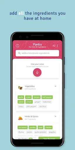SuperCook - Recipe Generator screenshot