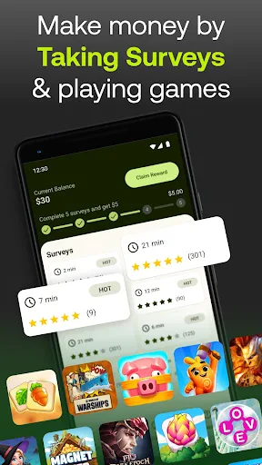 Five Surveys - Earn Money Fast screenshot