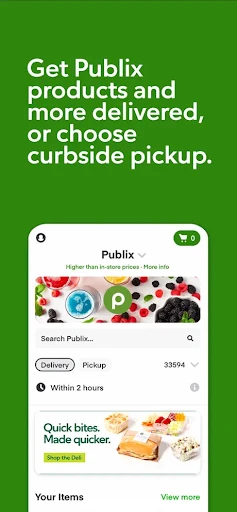 Publix Delivery & Curbside screenshot