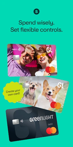 Greenlight Kids & Teen Banking screenshot