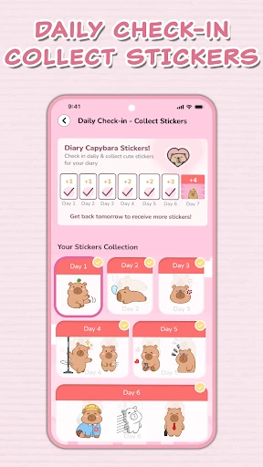 Diary with Fingerprint Lock screenshot