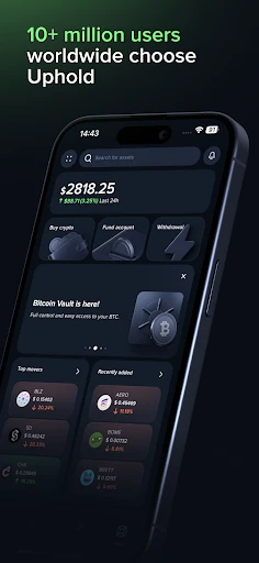 Uphold: Buy BTC, ETH and 300+ screenshot