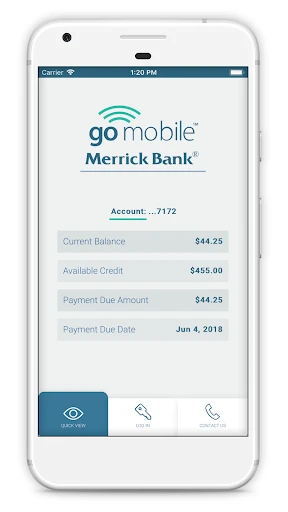 Merrick Bank Mobile screenshot