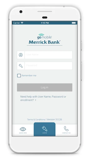 Merrick Bank Mobile screenshot