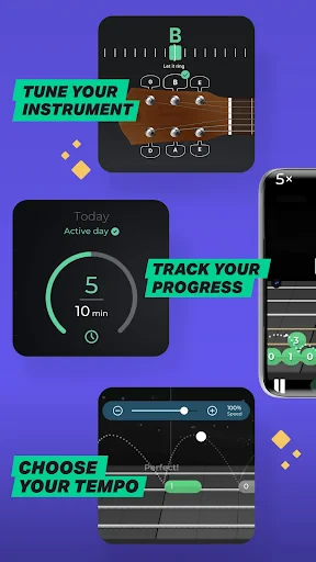 Yousician: Learn Guitar & Bass screenshot