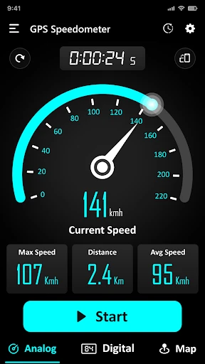 GPS Speedometer - Odometer App screenshot