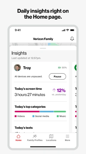 Verizon Family screenshot