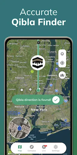 Qibla Finder Compass 100% screenshot