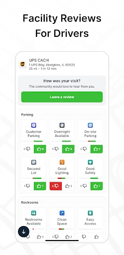 TruckMap - Truck GPS Routes screenshot