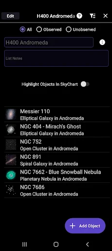 SkySafari 7 Plus screenshot