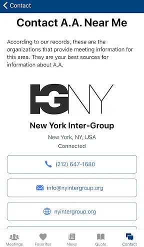 Meeting Guide screenshot