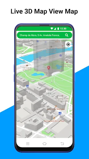 GPS Earth Live Satellite Maps screenshot