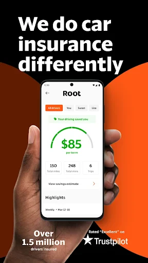 Root: Better car insurance screenshot