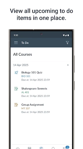 Canvas Student screenshot