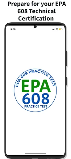 EPA 608 Practice Test screenshot