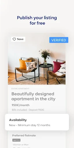 Badi – Rooms & Flats for rent screenshot