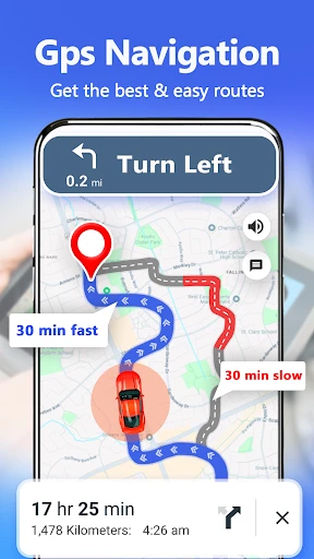 GPS Satellite View: Live Maps screenshot