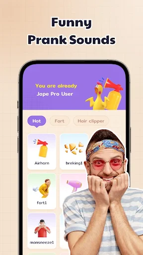 Japevox - Funny Prank Sound screenshot