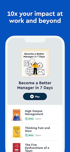 Blinkist: Book Summaries Daily screenshot