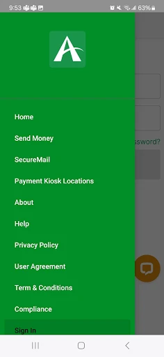 Access Corrections screenshot