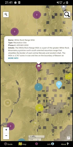 BLM Public Lands Map Guide USA screenshot