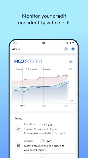 myFICO: FICO Credit Check screenshot