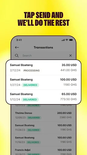 Sendwave—Send Money screenshot