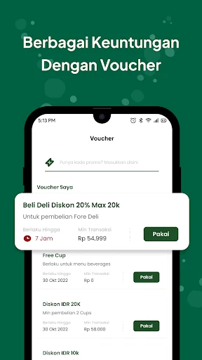 Fore Coffee screenshot