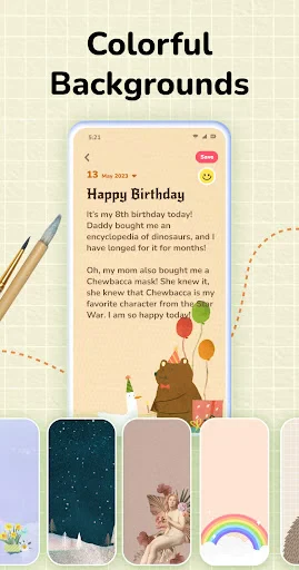 Diary with Lock: Diary Journal screenshot