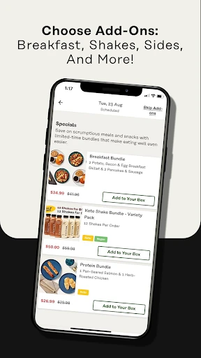 Factor_ Prepared Meal Delivery screenshot