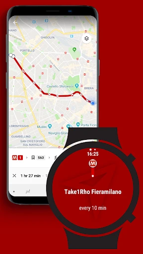 Navigation [Huawei watches] screenshot