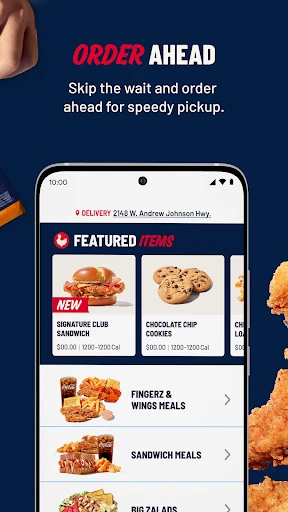 Zaxbys screenshot