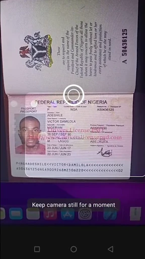 ID Card, Passport, Driver Lice screenshot