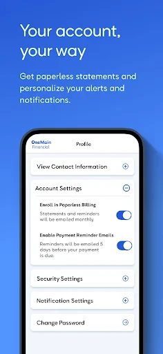OneMain Financial screenshot