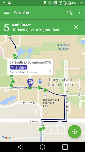 OneBusAway screenshot