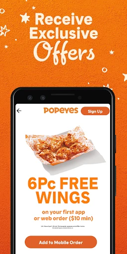 Popeyes® App screenshot