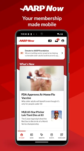 AARP Now screenshot
