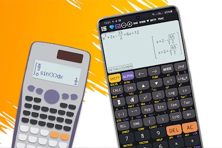 Scientific calculator plus 991 screenshot