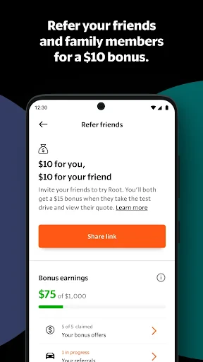 Root: Better car insurance screenshot