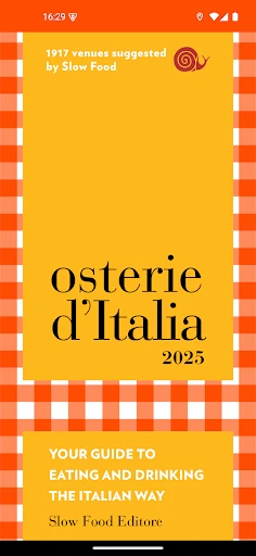 Osterie d'Italia 2025 screenshot