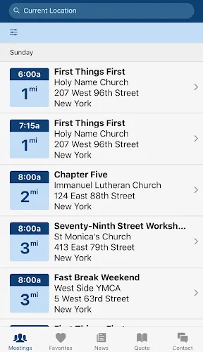 Meeting Guide screenshot