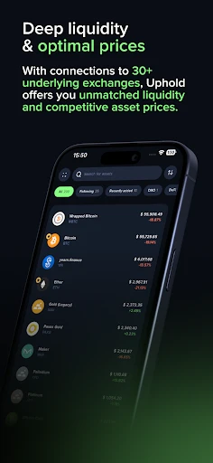 Uphold: Buy BTC, ETH and 300+ screenshot