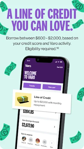 Varo Bank: Online Banking screenshot