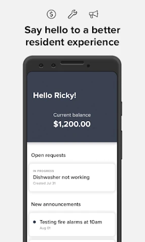 Resident Center screenshot