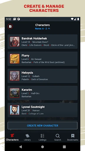 D&D Beyond screenshot